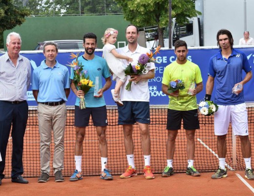 Igor Zelenay s dcerkou Michaelou během závěrečného ceremoniálu (Foto: Martin Sidorják)