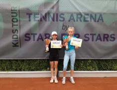 Medailisti Tennis Arena Kids Tour by STARS for STARS v OZ ŠK Odema Púchov