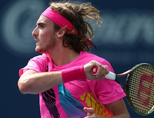 Stefanos Tsitsipas začíná vytahovat růžky (Foto: GettyImages.com)