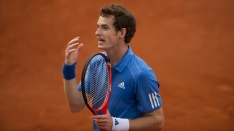 Wimbledonský vítěz Andy Murray v negativním rozpoložení (Foto: Tennis Arena / Martin Sidorják)